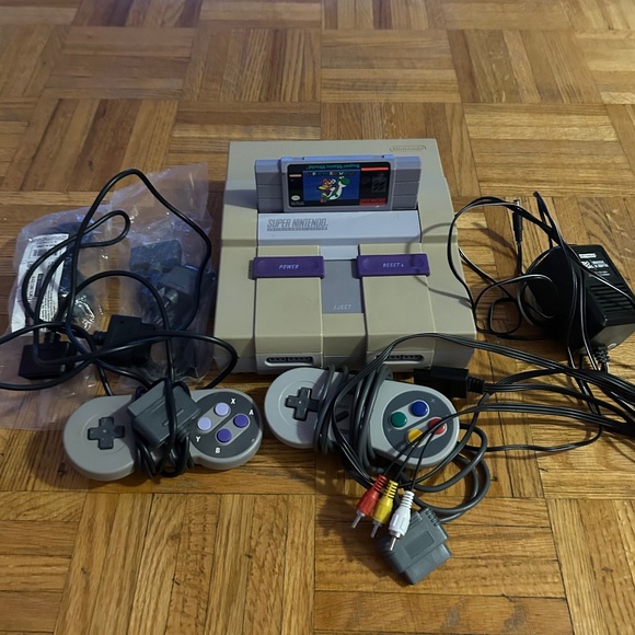 Nintendo Other - SALE!!! SUPER NINTENDO ENTERTAINMENT SYSTEM INCLUDES 2 GAMES 🎮
